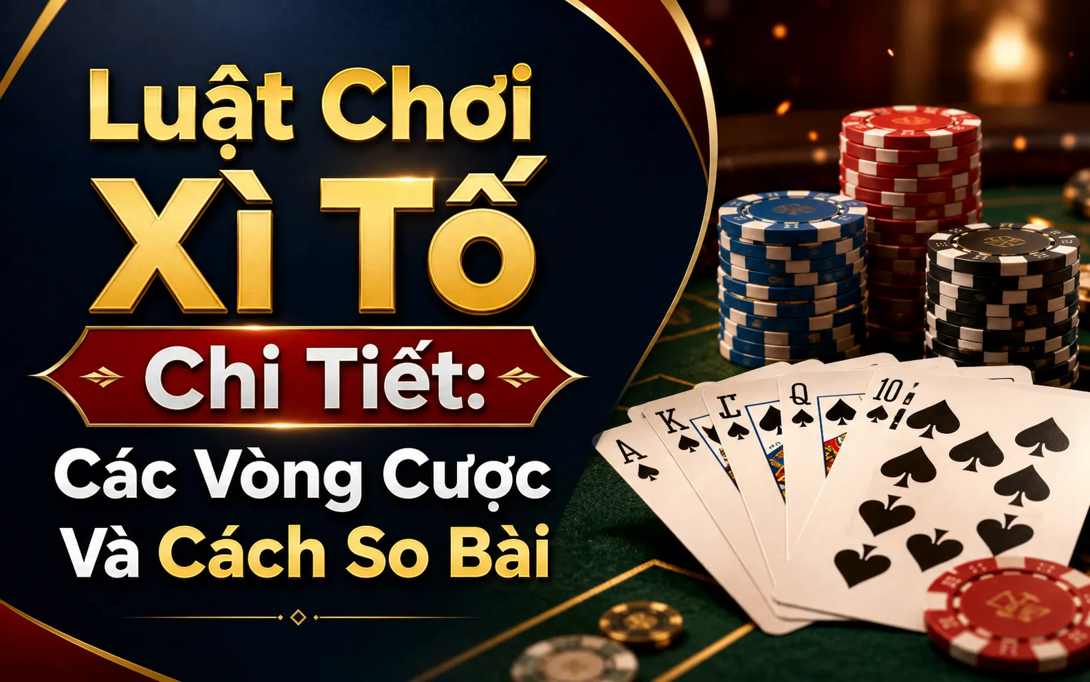 Luật Chơi Xì Tố Chi Tiết: Các Vòng Cược Và Cách So Bài 1 Luật Chơi Xì Tố