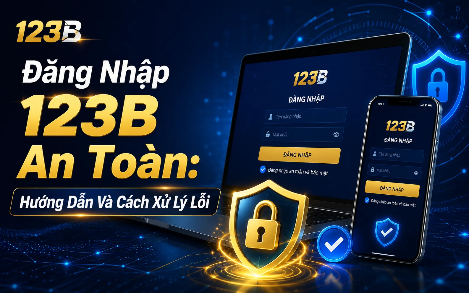 Đăng Nhập 123B An Toàn: Hướng Dẫn Và Cách Xử Lý Lỗi 1 đăng nhập 123b
