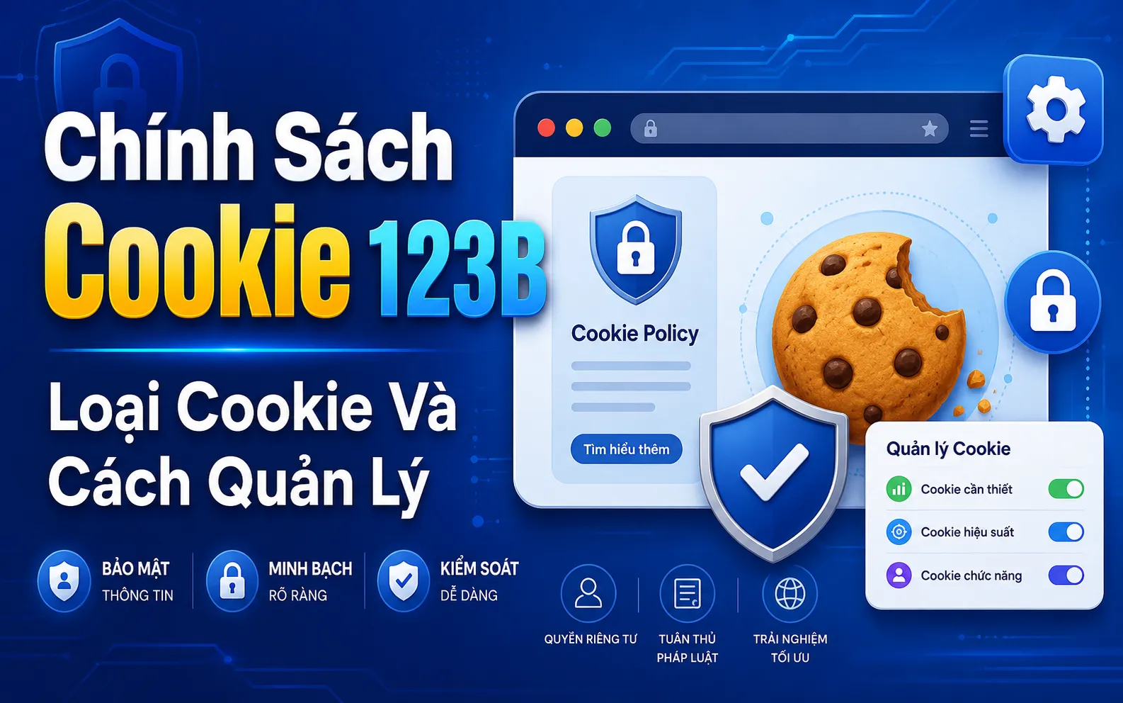 Chính Sách Cookie 123B – Loại Cookie Và Cách Quản Lý 1 Chính Sách Cookie 123B