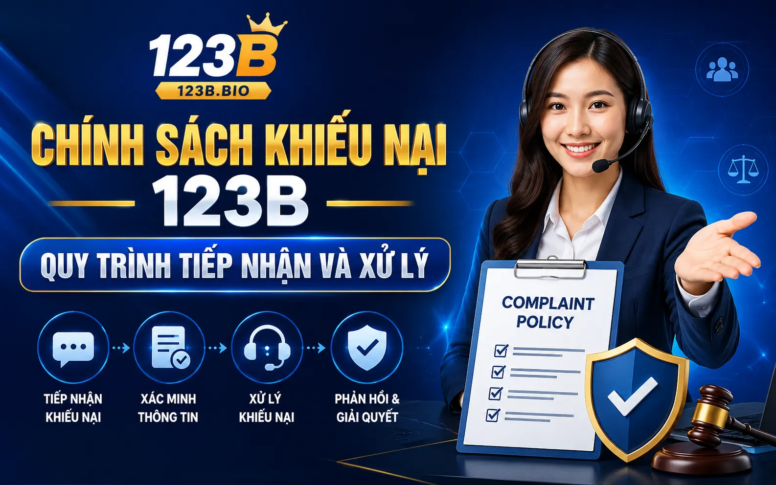Chính Sách Khiếu Nại 123B – Quy Trình Tiếp Nhận Và Xử Lý 1 Chính Sách Khiếu Nại 123B