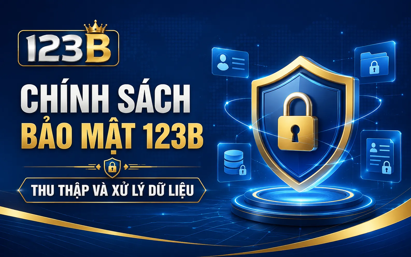 Chính Sách Bảo Mật 123B – Thu Thập Và Xử Lý Dữ Liệu 1 chính sách bảo mật 123b